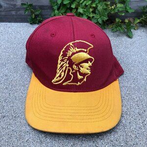 VTG CAPTIVATING HEADGEAR USC Trojans Snapback Hat Men's One Size Adjusta…​​